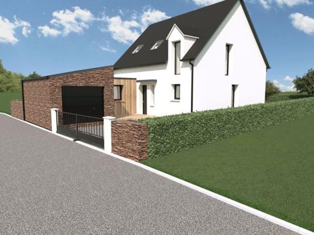 Projet de construction d'une maison 107.5 m² avec terrain à LA CHAPELLE DES FOUGERETZ 35