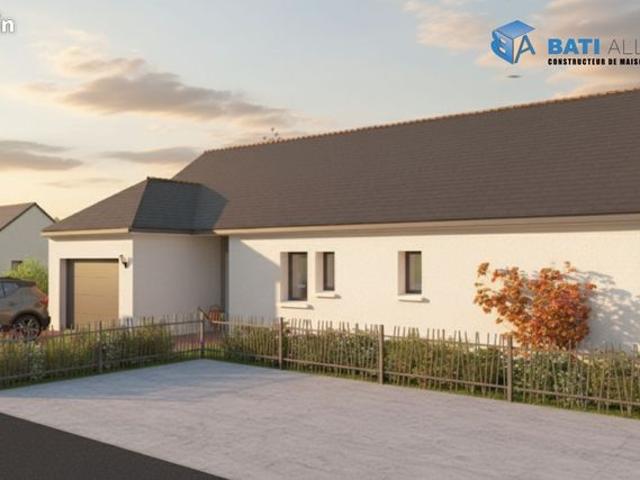 Projet de construction d'une maison 107 m² avec terrain à ERNEE 53