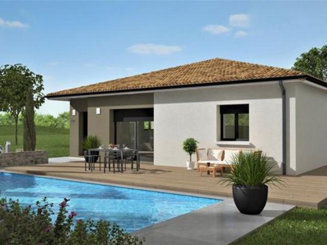 Projet de construction d'une maison 107 m² avec terrain à PUYGAILLARD DE QUERCY 82 au prix de 225600€