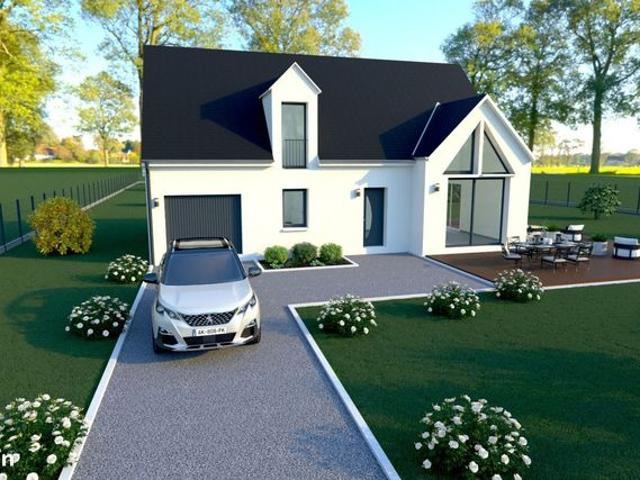 Projet de construction d'une maison 107 m² avec terrain à QUINCAMPOIX 76