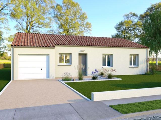 Projet de construction d'une maison 104.33 m² avec terrain à BEAUPREAU 49