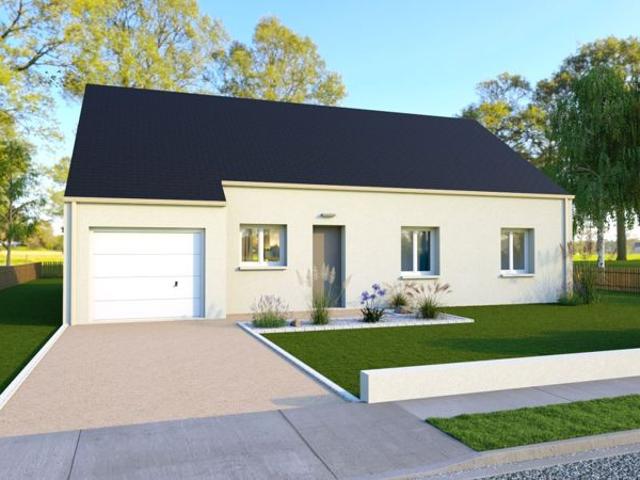 Projet de construction d'une maison 104.33 m² avec terrain à LE MAY SUR EVRE 49