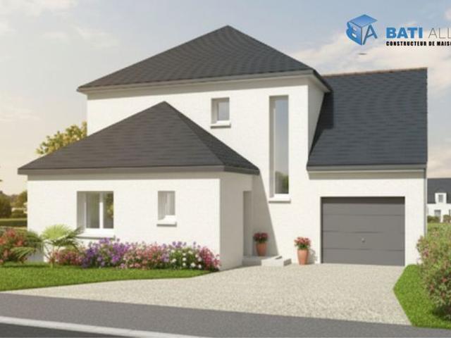 Projet de construction d'une maison 104 m² avec terrain à LA CHAPELLE ANTHENAISE 53