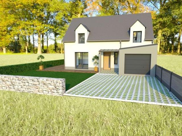 Projet de construction d'une maison 104 m² avec terrain à LA FRESNAIS 35