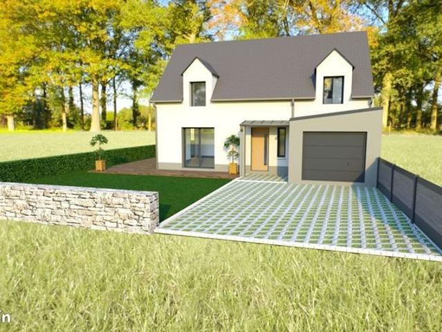 Projet de construction d'une maison 104 m² avec terrain à LONGAULNAY 35