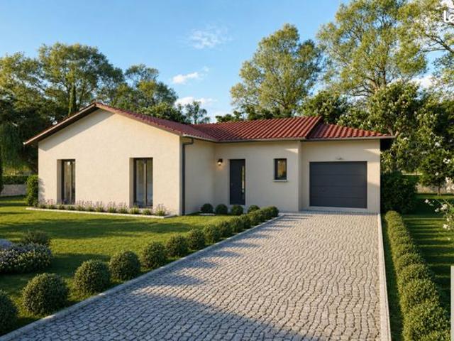 Projet de construction d'une maison 105 m² avec terrain à CHARNAY LES MACON 71