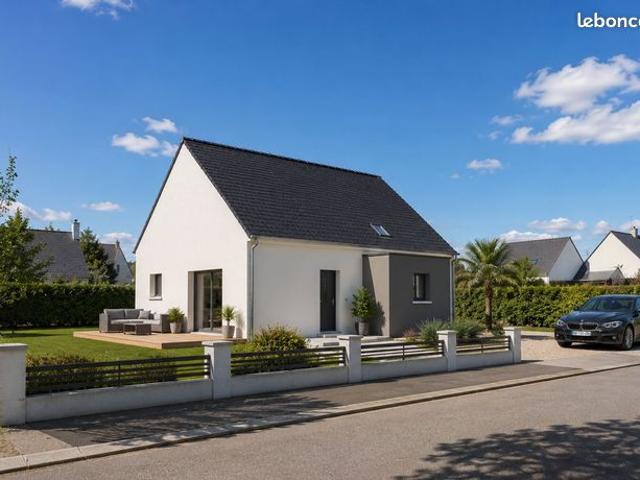 Projet de construction d'une maison 105 m² avec terrain à CLEDER 29