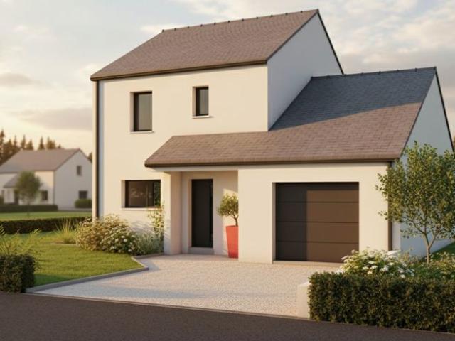 Projet de construction d'une maison 105 m² avec terrain à LONGUENEE EN ANJOU 49