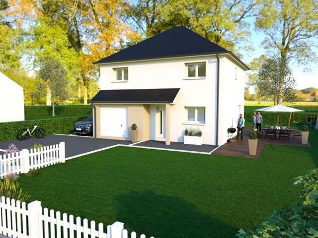 Projet de construction d'une maison 105 m² avec terrain à TOURGEVILLE 14
