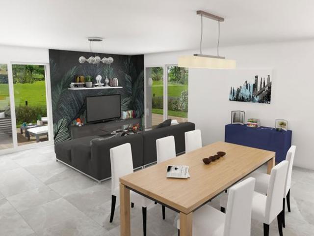 Projet de construction d'une maison 106 m² avec terrain à ANDOUILLE NEUVILLE 35