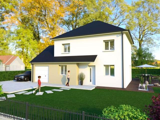 Projet de construction d'une maison 108 m² avec terrain à BRETTEVILLE LE RABET 14