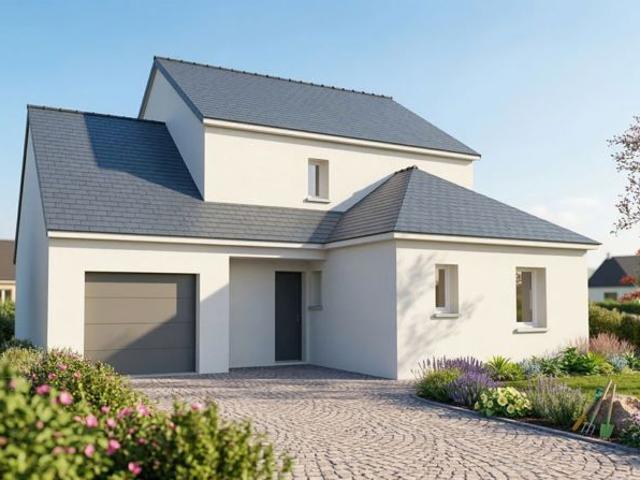 Projet de construction d'une maison 108 m² avec terrain à SAINT JEAN SUR MAYENNE 53