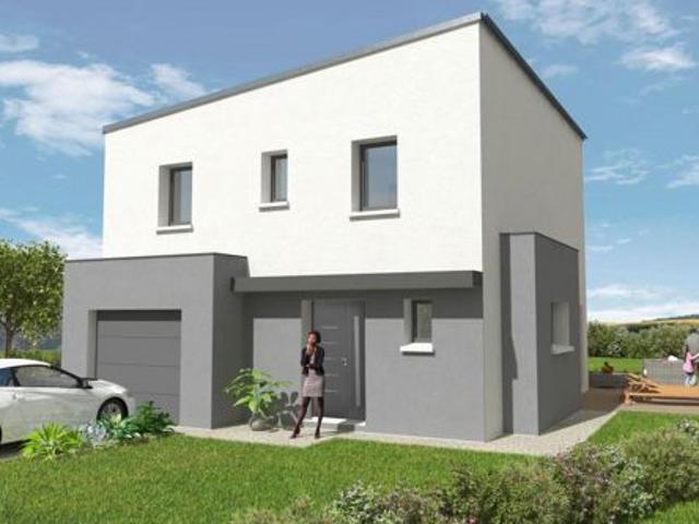 Projet de construction d'une maison 109 m² avec terrain à SAINT GERMAIN LE FOUILLOUX 53