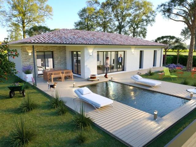 Projet de construction d'une maison 113 m² avec terrain à LUDON MEDOC 33