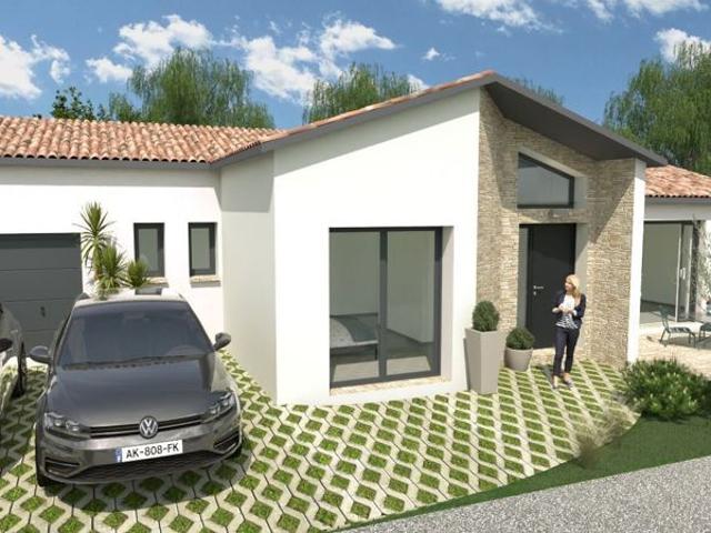 Projet de construction d'une maison 110 m² avec terrain à CLAVETTE 17