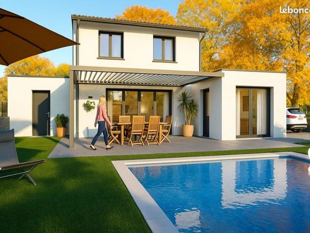 Projet de construction d'une maison 110 m² avec terrain à SAINT CLEMENT DE RIVIERE 34