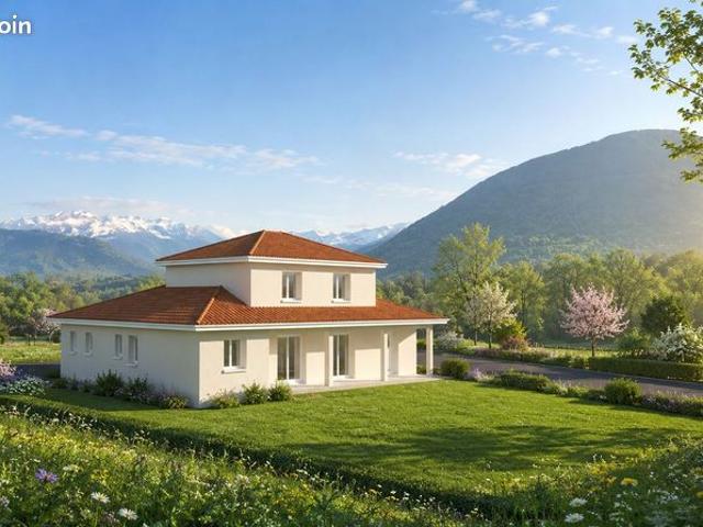 Projet de construction d'une maison 117 m² avec terrain à COUBLEVIE 38