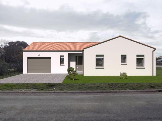 Projet de construction d'une maison 114 m² avec terrain à TALMONT SAINT HILAIRE 85