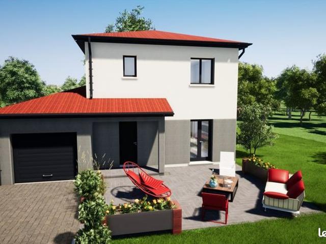 Projet de construction d'une maison 115 m² avec terrain à COMMUNAY 69