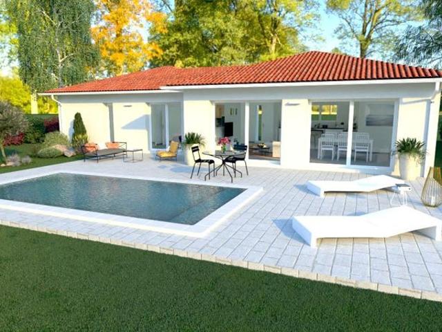 Projet de construction d'une maison 118 m² avec terrain à LE BARP 33