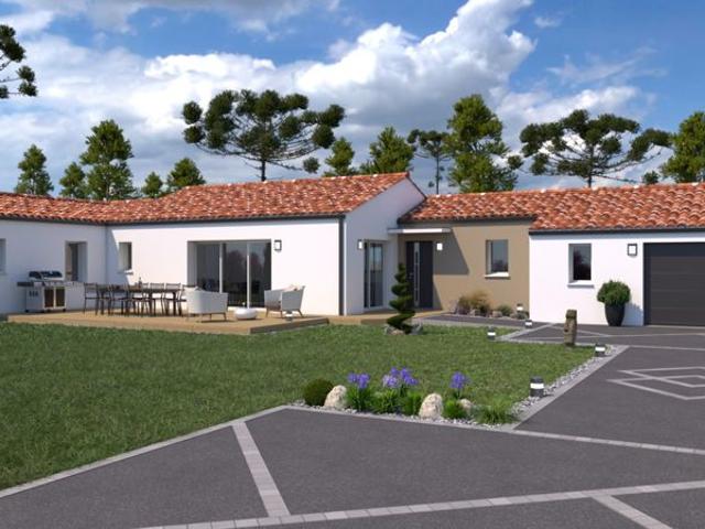 Projet de construction d'une maison 118 m² avec terrain à SAINT JULIEN DES LANDES 85