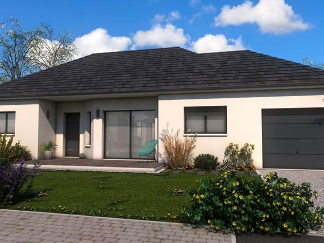 Projet de construction d'une maison 119.03 m² avec terrain à LA CHAPELLE DES FOUGERETZ 35