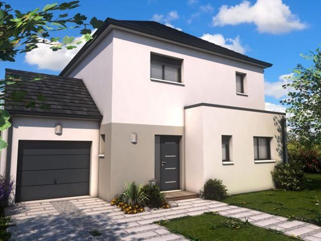 Projet de construction d'une maison 120.64 m² avec terrain à LA BOUEXIERE 35