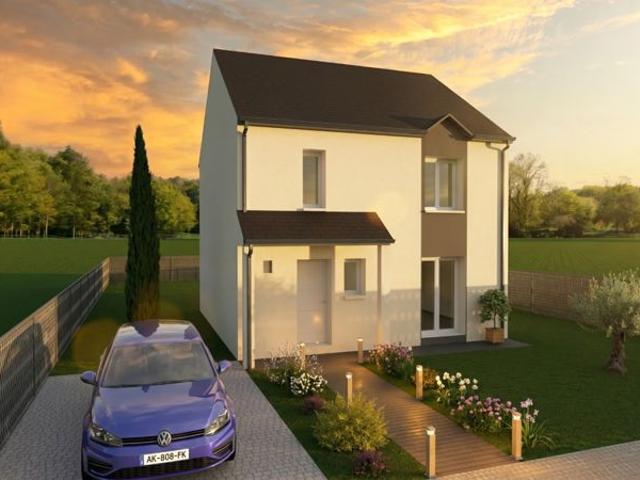 Projet de construction d'une maison 120 m² avec terrain à COUBRON 93