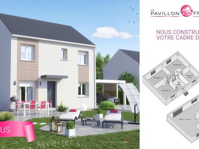Projet de construction d'une maison 120 m² avec terrain à VAUDOY EN BRIE 77