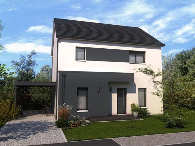 Projet de construction d'une maison 121.4 m² avec terrain à CROTH 27