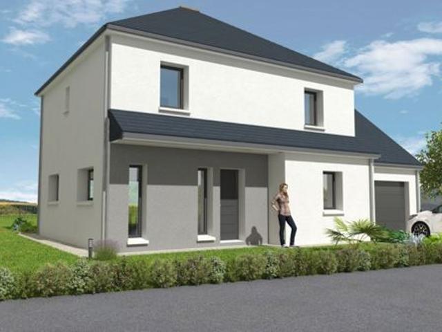Projet de construction d'une maison 122 m² avec terrain à LE BOURGNEUF LA FORET 53
