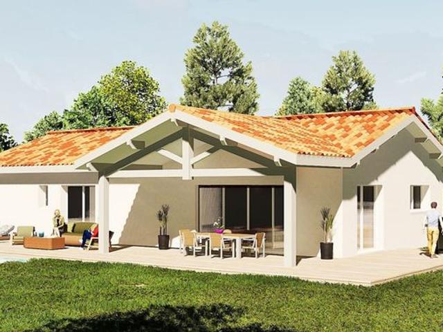 Projet de construction d'une maison 127.59 m² avec terrain à MOUGUERRE 64