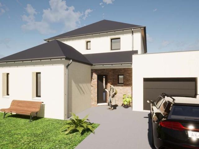 Projet de construction d'une maison 127 m² avec terrain à QUETTEVILLE 14