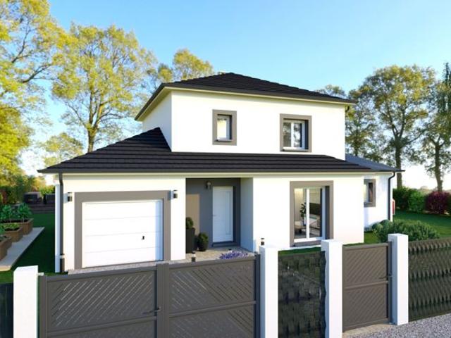 Projet de construction d'une maison 124 m² avec terrain à AVERMES 03