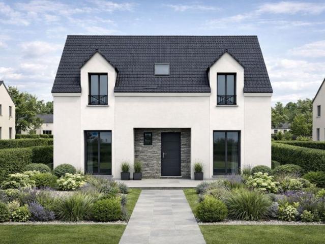 Projet de construction d'une maison 126.41 m² avec terrain à BEHOUST 78
