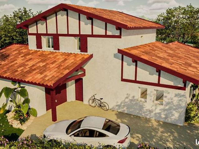 Projet de construction d'une maison 126.08 m² avec terrain à MOUGUERRE 64
