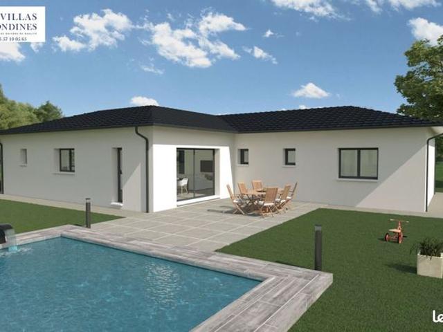 Projet de construction d'une maison 128.47 m² avec terrain à LANGOIRAN 33