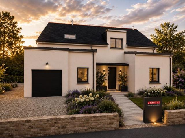 Projet de construction d'une maison 128.24 m² avec terrain à ARZON 56