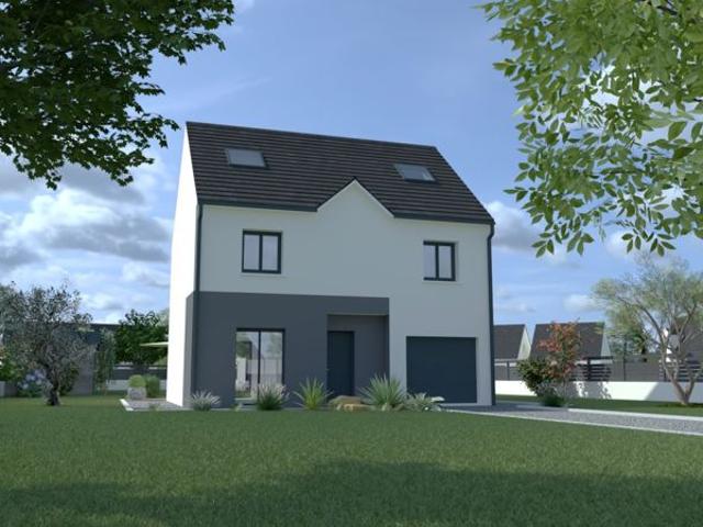 Projet de construction d'une maison 130.15 m² avec terrain à LA FERTE SAINT AUBIN 45