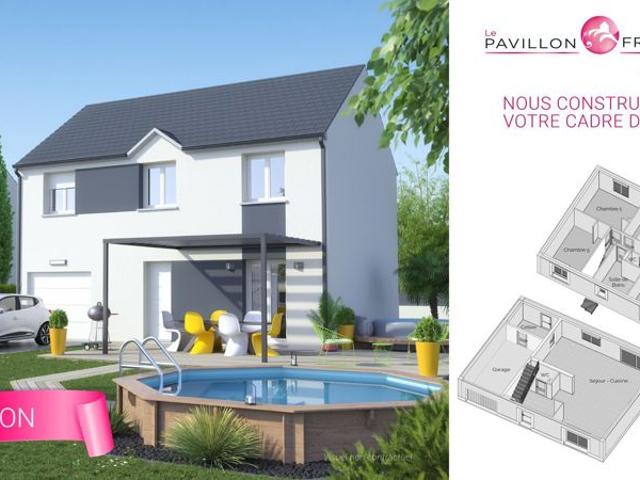Projet de construction d'une maison 130 m² avec terrain à COULOMMIERS 77