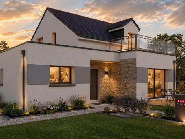 Projet de construction d'une maison 131.78 m² avec terrain à AURAY 56