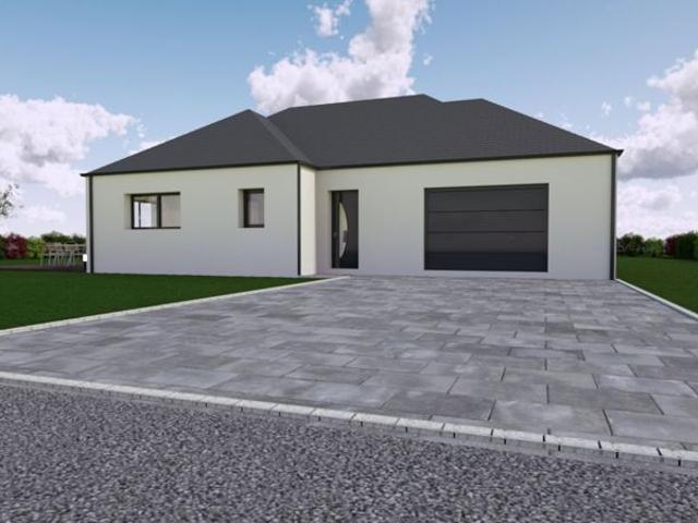 Projet de construction d'une maison 132.27 m² avec terrain à LA CHAPELLE DES FOUGERETZ 35