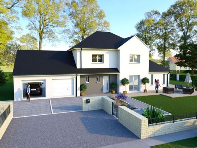 Projet de construction d'une maison 137 m² avec terrain à BRETTEVILLE LE RABET 14