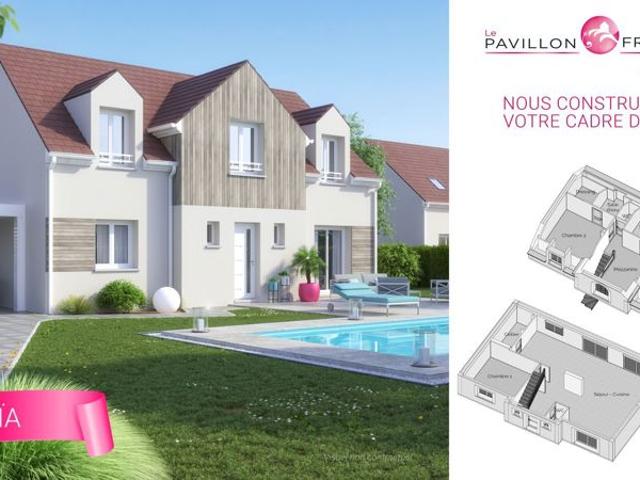 Projet de construction d'une maison 135 m² avec terrain à OZOIR LA FERRIERE 77
