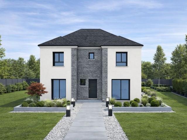 Projet de construction d'une maison 136.6 m² avec terrain à ECOS 27