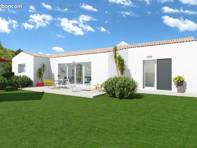 Projet de construction d'une maison 3 chambres de 96.73 m² sur un terrain à bâtir de 591 m2 à ETAULE