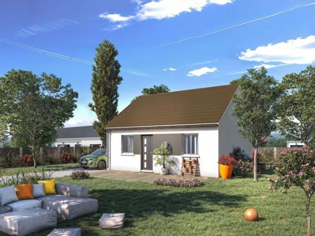 Projet de construction d'une maison 49 m² avec terrain à GIREMOUTIERS 77