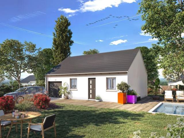 Projet de construction d'une maison 49 m² avec terrain à MONTCEAUX LES PROVINS 77