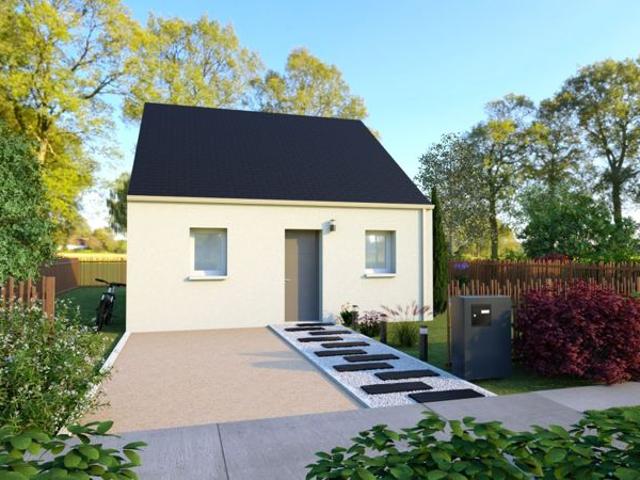 Projet de construction d'une maison 56.43 m² avec terrain à BEAUPREAU 49