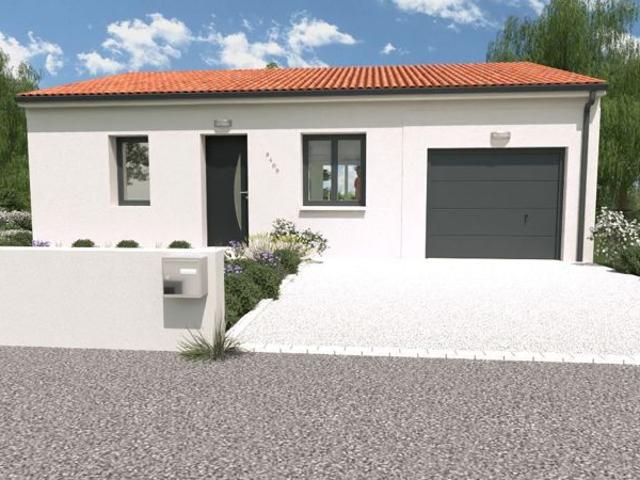 Projet de construction d'une maison 59.66 m² avec terrain à CHERVEUX 79